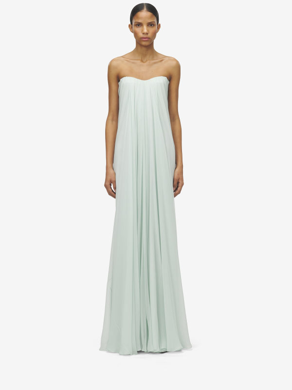 ALEXANDER MCQUEEN - Bustier Evening Dress - Item 842937QBACI3056